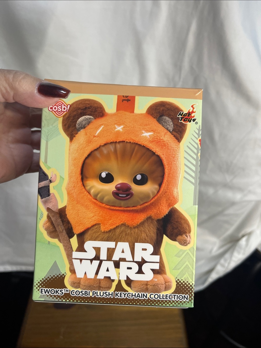 Disney Star Wars Ewoks Cosbi Plush Keychain Collection Chief Chirpa
